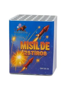Misil 25 tiros